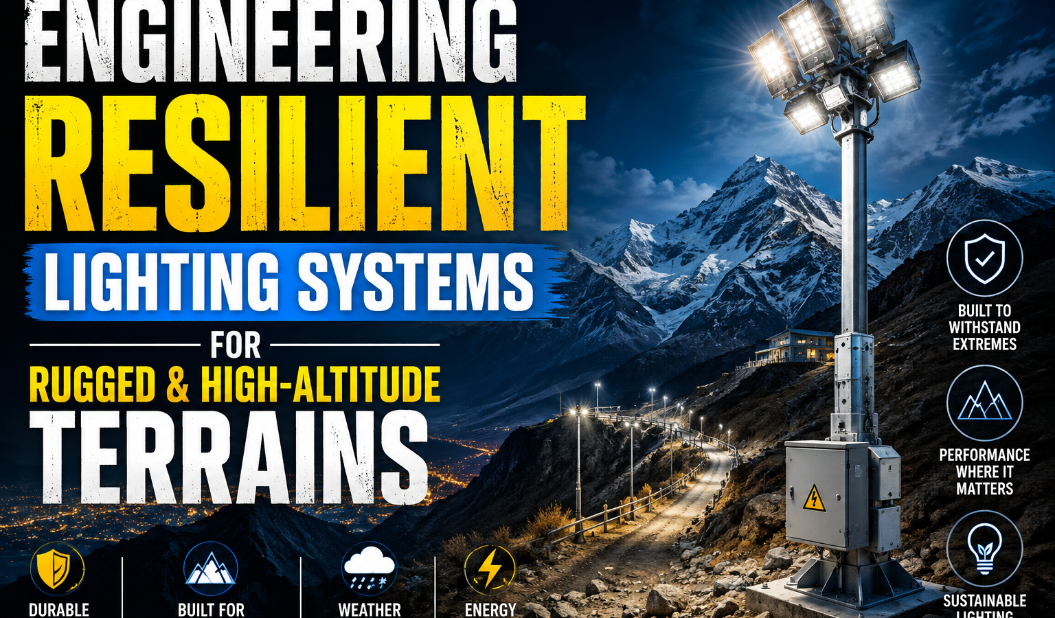 Engineering Resilient Lighting Systems for Rugged and High-Altitude Terrains