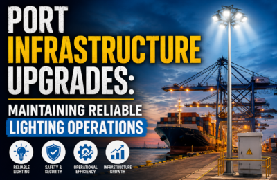 Port Infrastructure Upgrades: Maintaining Reliable Lighting Operations