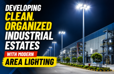 Developing Clean, Organized Industrial Estates With Modern Area Lighting