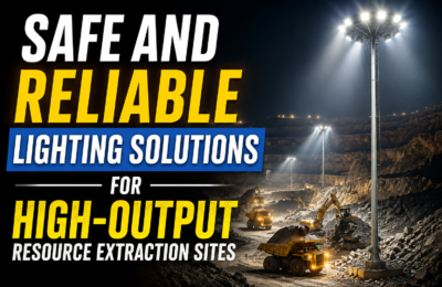 Safe and Reliable Lighting Solutions for High-Output Resource Extraction Sites