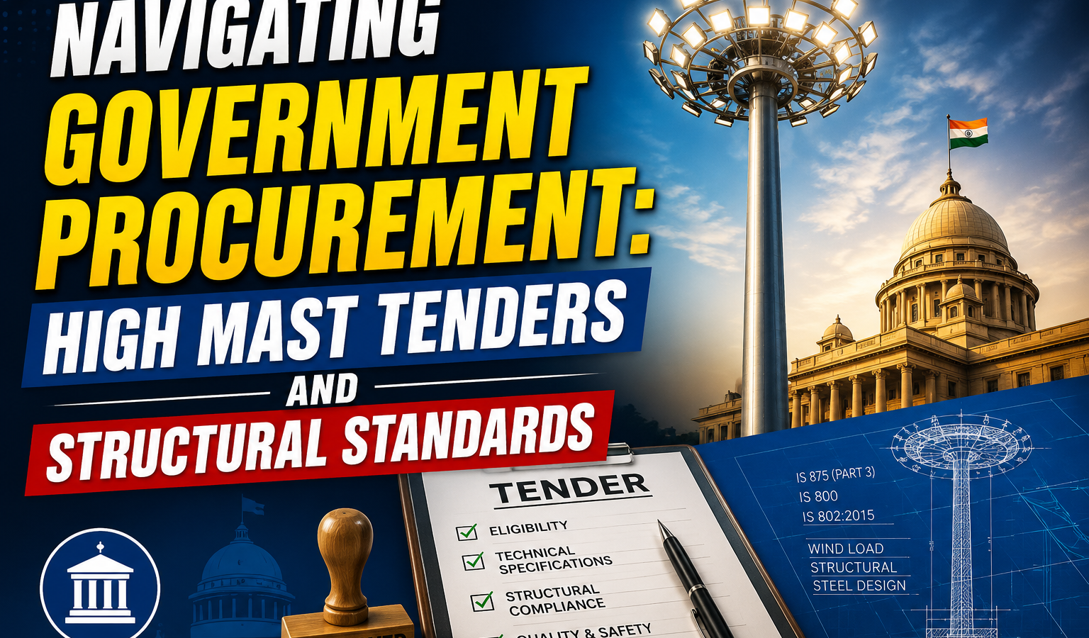 Navigating Government Procurement: High Mast Tenders and Structural Standards
