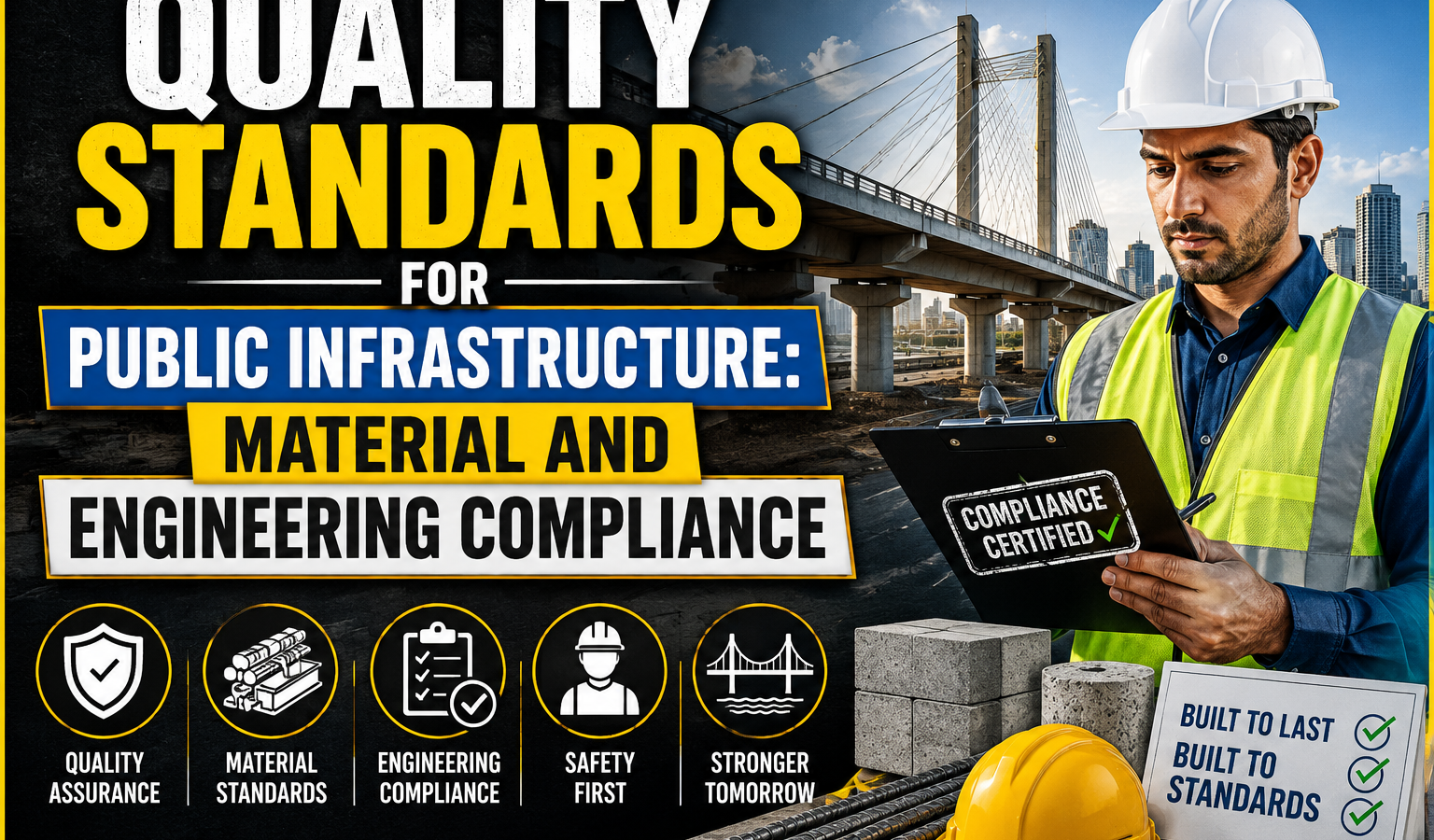 Quality Standards for Public Infrastructure: Material and Engineering Compliance