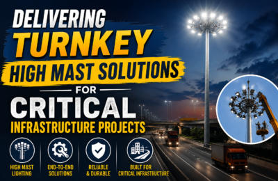 Delivering Turnkey High Mast Solutions for Critical Infrastructure Projects