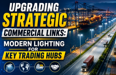 Upgrading Strategic Commercial Links: Modern Lighting for Key Trading Hubs